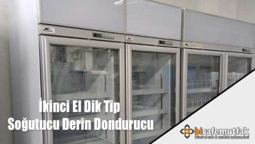 İkinci El Dik Tip Soğutucu Derin Dondurucu