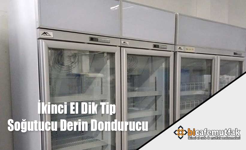 İkinci El Dik Tip Soğutucu Derin Dondurucu