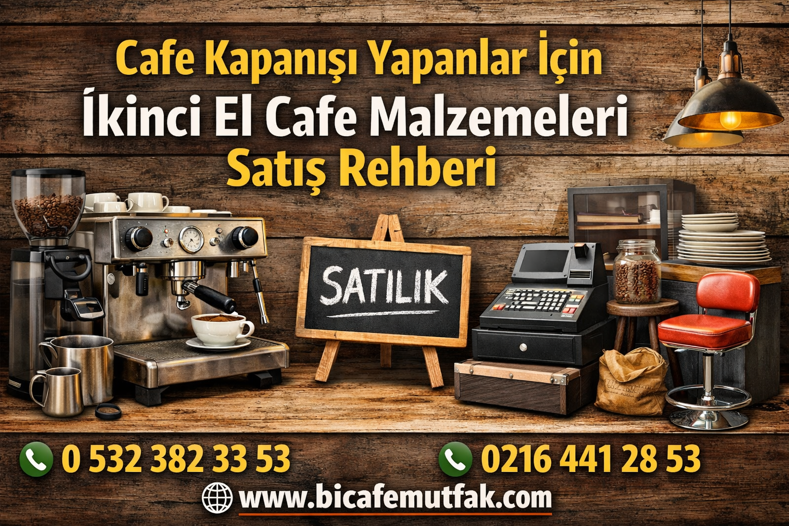 Cafe Kapanışı Yapanlar İçin İkinci El Cafe Malzemeleri Satış Rehberi