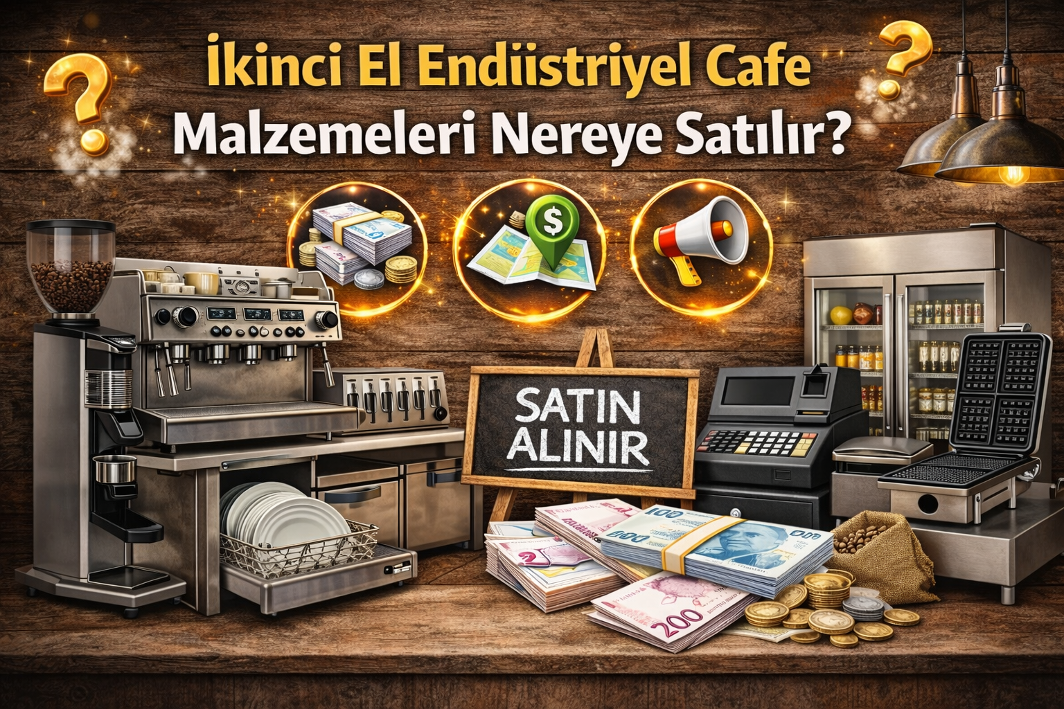 İkinci El Cafe Ekipmanları Nereye Satılır